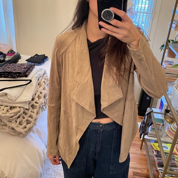 BB Dakota Brown Suede Jacket - Picture 1 of 6